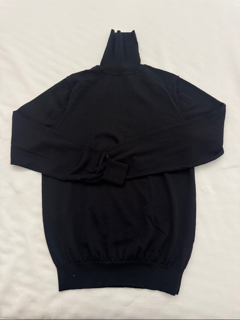 Suit Supply Men's Black Turtleneck Sweater